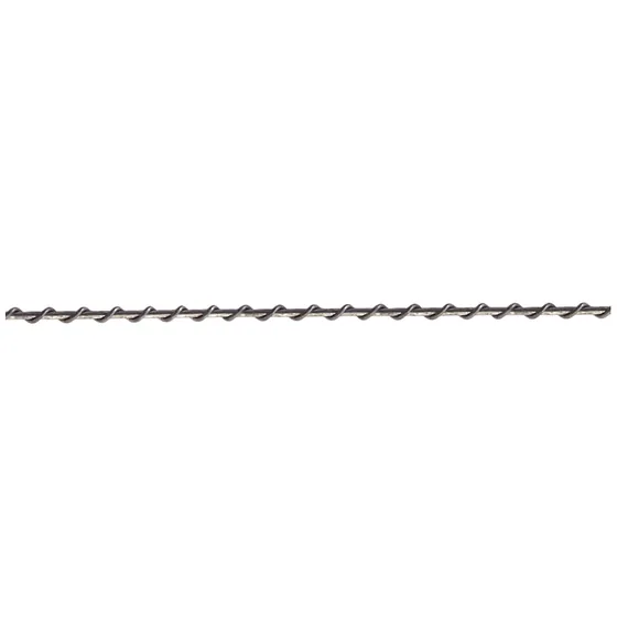1,1 mm starker Zolldraht für Plomben in Nahaufnahme.